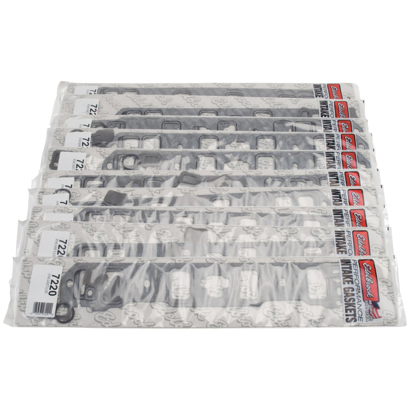 Edelbrock 72208 10 Pack of 7220 Intake Gasket Sets