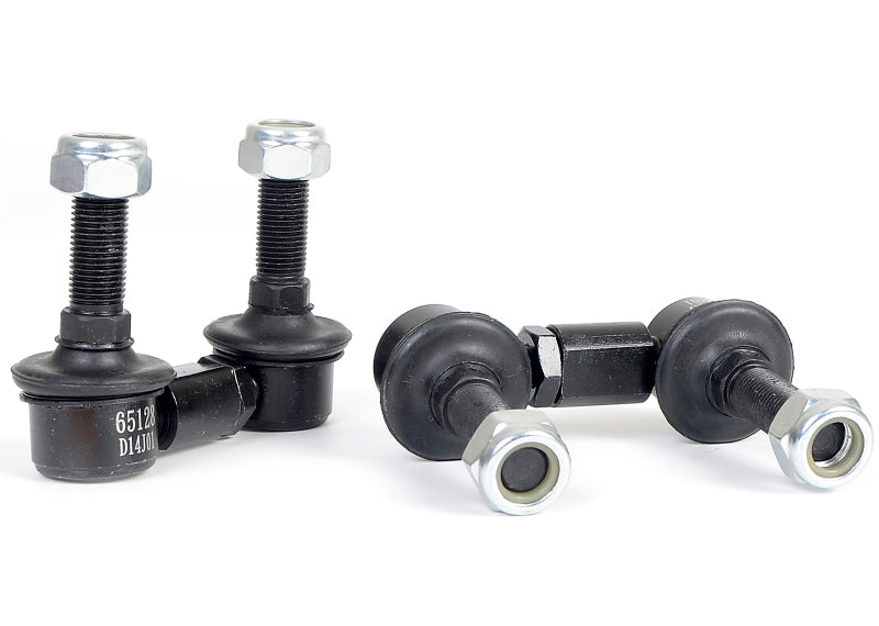 Whiteline KLC172 Front Sway Bar Link Kit Heavy Duty-Adjustable Steel Ball for 2005-2021 Nissan Frontier, 2010-2019 Subaru Legacy, 2009-2016 Hyundai Genesis and More