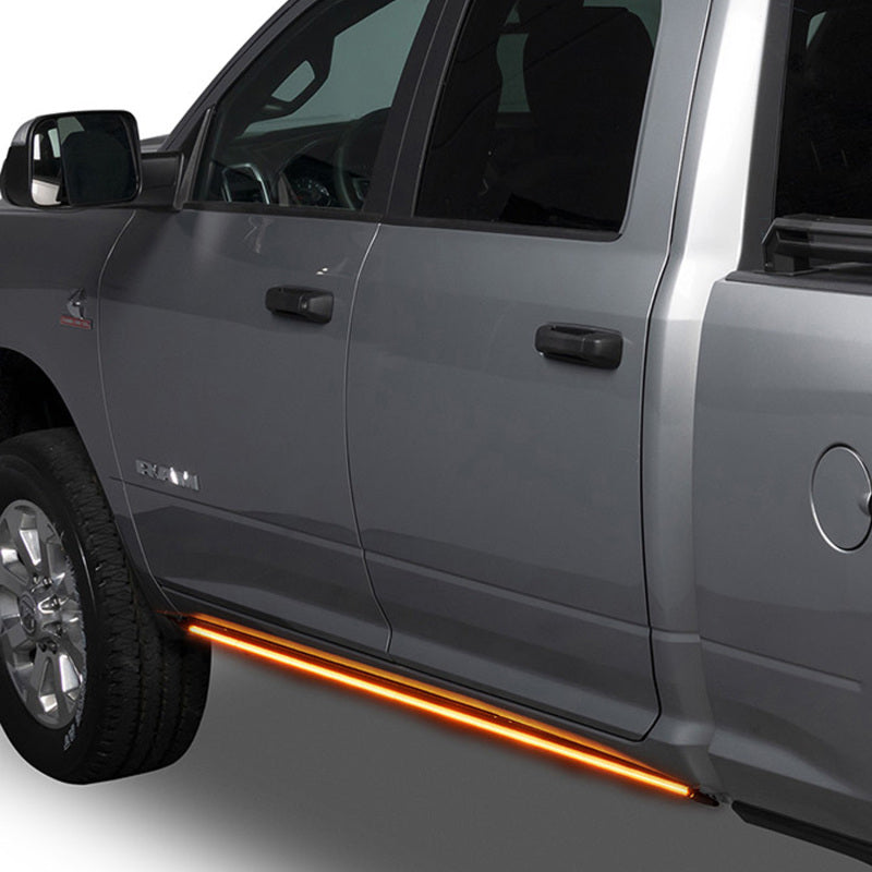 Putco for 2019-2023 Chevrolet Silverado / GMC Sierra LD Blade Rocker Kits Sideliners - Amber/White