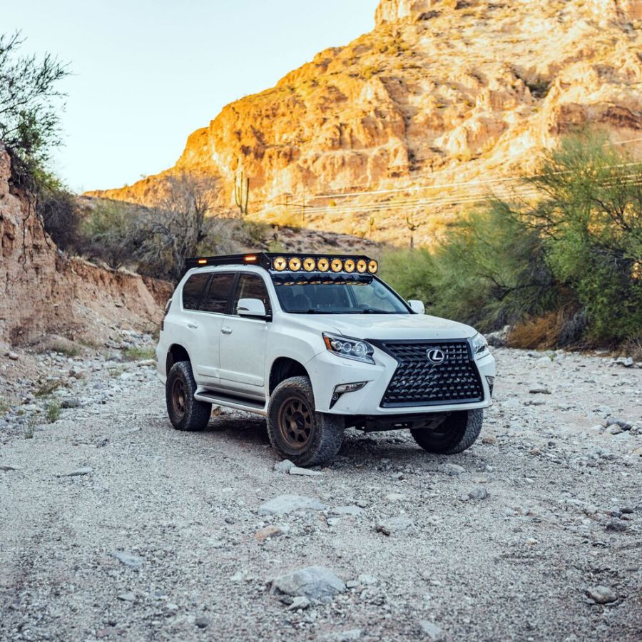 KC HiLiTES 2010-2023 Lexus GX460/Toyota LC 150 Platform One Roof Rack