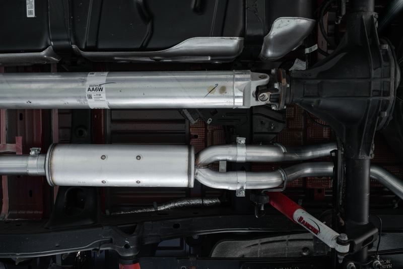 MBRP 19-Up Chevy Silverado 1500 6.2L 2.5in Catback Dual Rear Exit AL