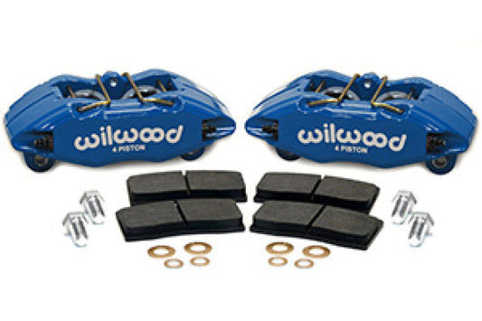 Wilwood DPHA Front Caliper & Pad Kit Blue Honda / Acura w/ 262mm OE Rotor - #140-13029-CB