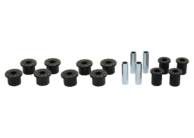 Whiteline W73470 Rear Leaf Spring Shackle Bushing Kit for 1989-1995 Toyota Pickup, 2001-2004 Toyota Tacoma