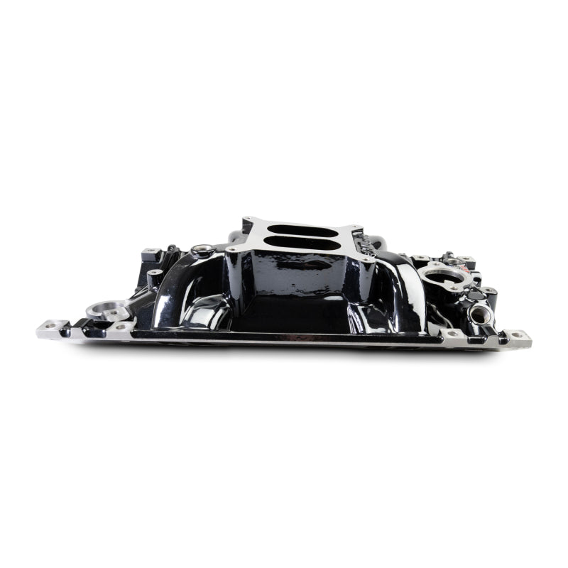 Edelbrock 2716-BP Chevrolet Vortec Small Block Performance EPS Manifold - Black Plasma Finish