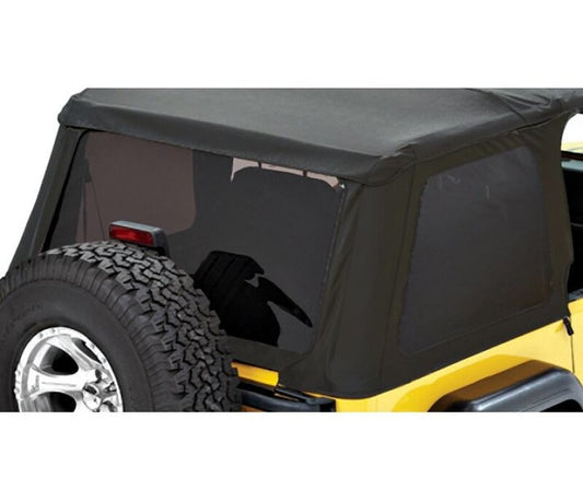 Bestop 97-06 Jeep Wrangler TJ Exc. Unlimited Window Set (Black Denim)