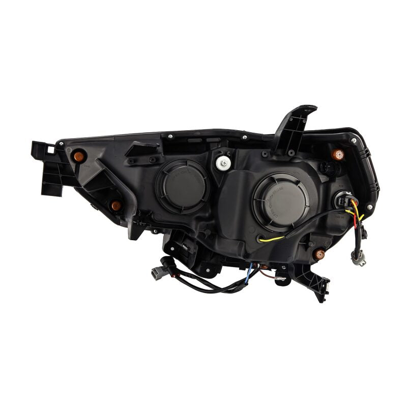 AlphaRex 880810 14-22 Toyota 4Runner (2021 Req. Converter) NOVA LED Projector Headlights Alpha-Black Activation Light Sequential Signal + Switchback DRL