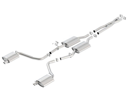 Borla 140686 15-16 Dodge Charger 3.6L V6 ATAK Cat Back Exhaust (Uses Factory Valence) - #140686
