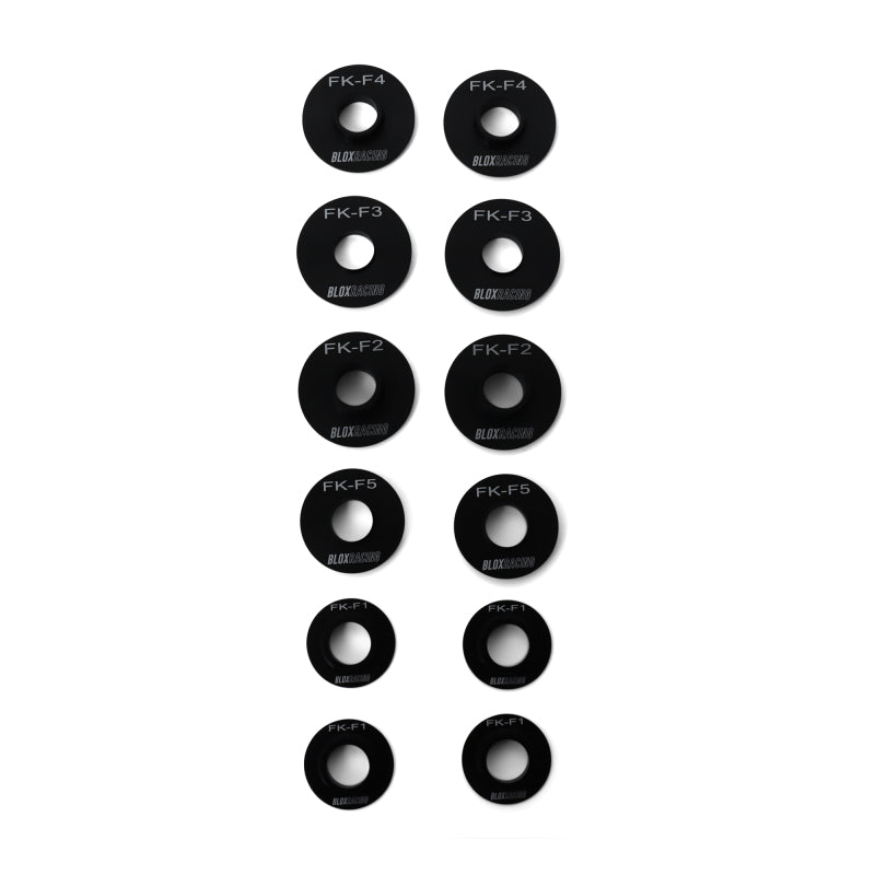 BLOX Racing 16-21 FK Civic - Front - 12 Pieces Subframe Hard Collar Kit BXSS-20605