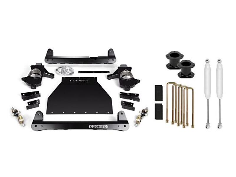 Cognito Motorsports 110-P0782 4-Inch Standard Lift Kit (Stamped Steel / Aluminum OEM Control Arms) for 2014-2018 Chevrolet Silverado / GMC Sierra 1500
