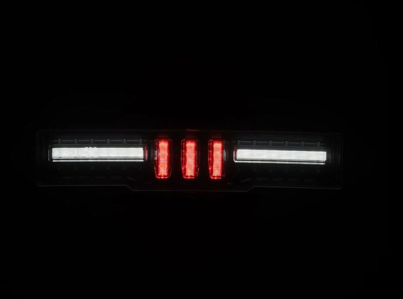 AlphaRex 220040 21-24 Toyota GR86 / 21-24 Subaru BRZ NOVA-Series Prismatic LED Fourth Brake Light Black Clear