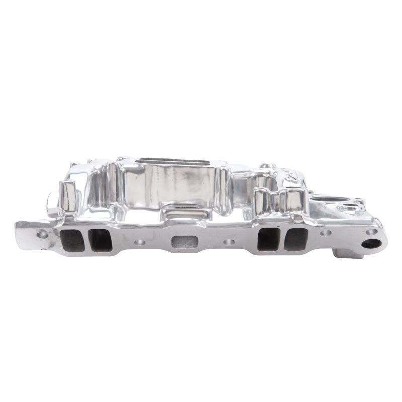 Edelbrock 21561 Performer Pontiac Polished Manifold