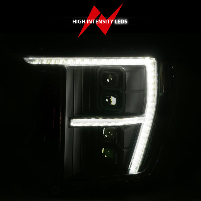 ANZO 2021-2023 Ford F-150 LED Projector Headlights