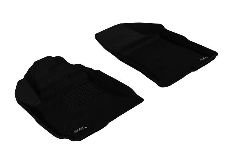 3D MAXpider Kagu Front Floor Mats for 2010-2012 Hyundai Santa Fe