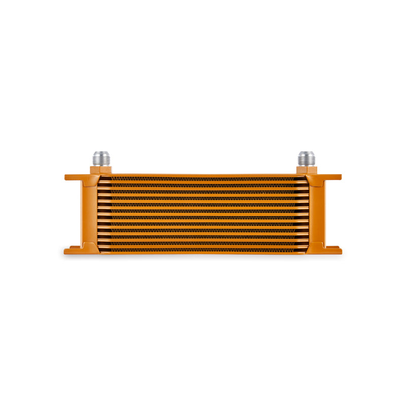 Mishimoto Universal 13-Row Oil Cooler Gold - #MMOC-13GD