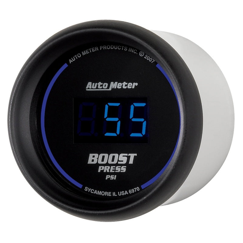AutoMeter 6970 Cobalt Digital 52mm Digital 5-60 PSI Boost Gauge