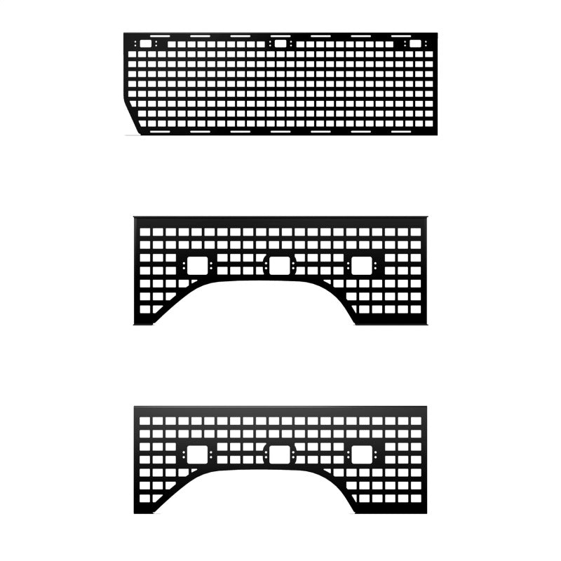 Putco for 2020-2021 Chevrolet Silverado HD/Sierra HD - 6.8ft (Standard Box) Molle Driver Side Panel