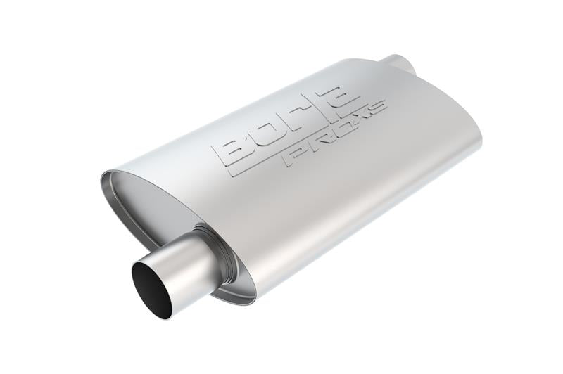 Borla 40352 Universal Pro-XS Muffler - Offset/Offset Oval 2.5in - #40352