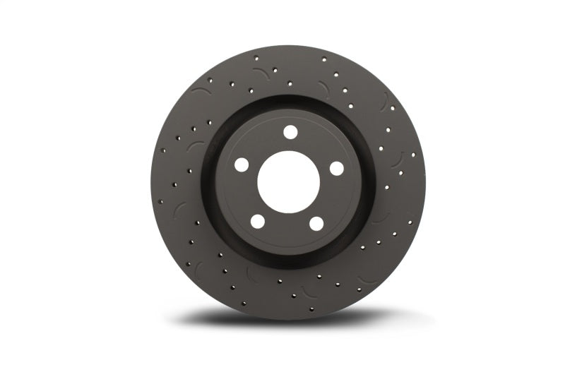 Hawk Performance HTC4986 Cross-Drilled and Slotted Talon Rotors