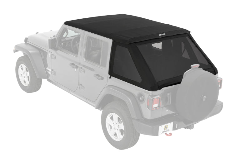 Bestop 18-26 for Jeep Wrangler JL 4-Door Trektop (Black Diamond)