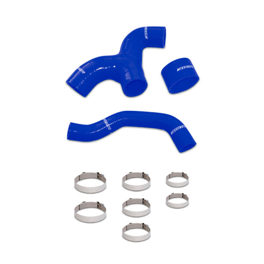 Mishimoto 02-05 Subaru WRX Blue Silicone Intercooler Hoses - #MMHOSE-SUB-INTBL