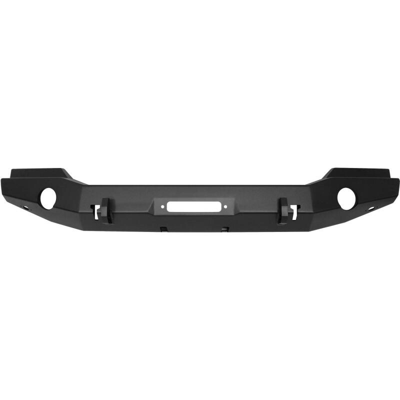 Westin 59-80035 WJ2 Full Width Front Bumper for 2007-2018 Jeep Wrangler JK Textured Black