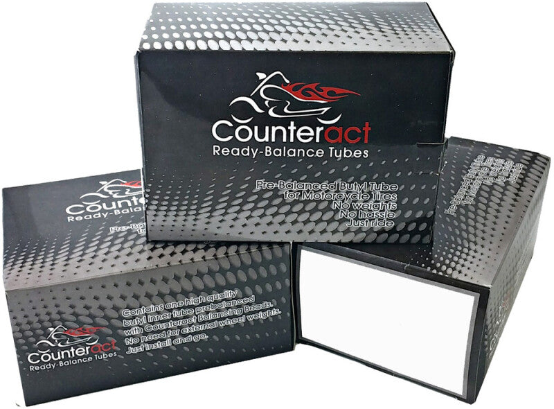 Counteract MKT-17 Pre-Balanced Motorcycle Inner Tube 5.00/5.10-16 with TR4 Side Valve