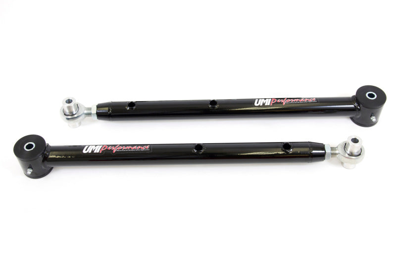 UMI Performance 4014-B Tubular Single Adjustable Lower Control Arms Black