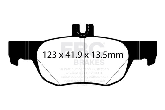 EBC 2019+ Mazda 3 (BP) 2.5L Greenstuff Rear Brake Pads DP22413
