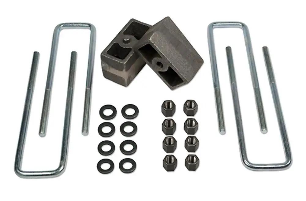 Tuff Country 97000 3in Rear Block and U-Bolt Kit for 1969-1972 Chevrolet Truck 1/2 and 3/4 Ton 4WD