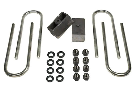 Tuff Country 97004 2in Rear Block and U-Bolt Kit for 1973-1991 Chevrolet Blazer 1/2 Ton 4WD
