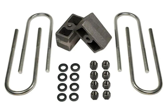 Tuff Country 97005 3in Rear Block and U-Bolt Kit for 1973-1991 Chevrolet Blazer 1/2 Ton 4WD