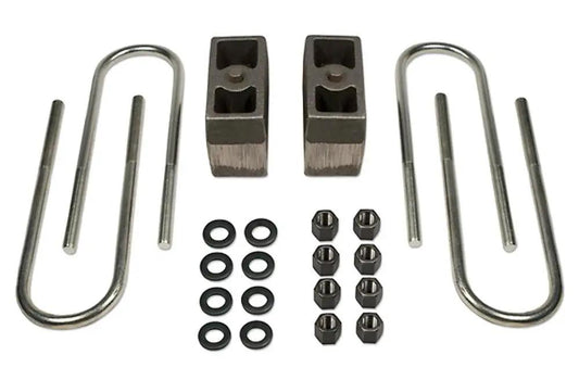 Tuff Country 97006 4in Rear Block and U-Bolt Kit for 1973-1991 Chevrolet Blazer 1/2 Ton 4WD