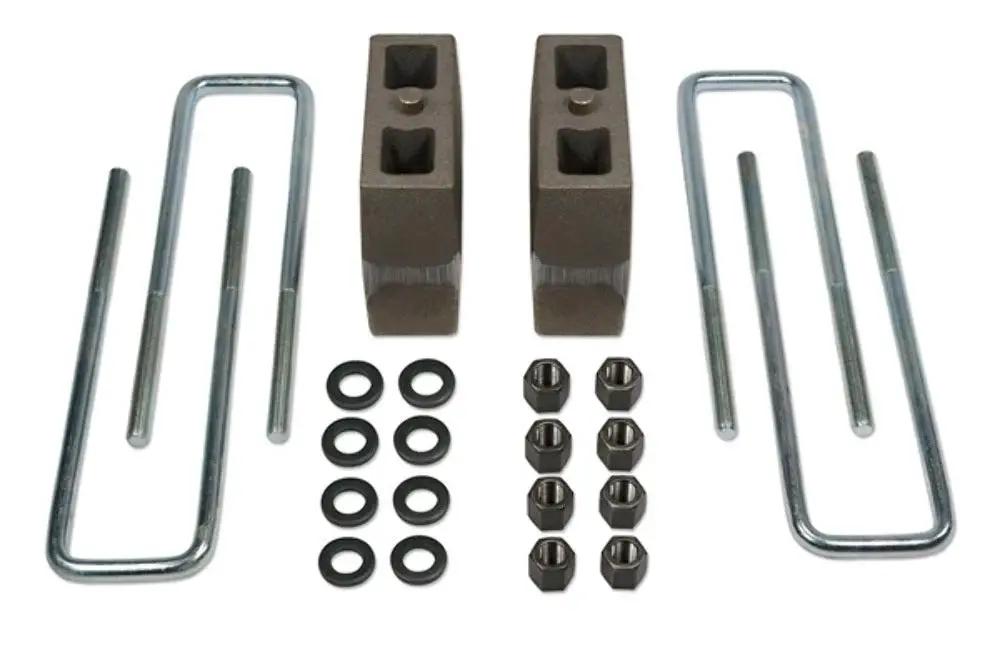 Tuff Country 97037 5.5in Rear Block and U-Bolt Kit for 1992-1998 GMC Suburban 1500 and 2500 4WD