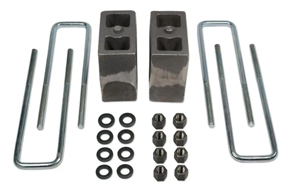 Tuff Country 97053 5.5in Rear Block and U-Bolt Kit Tapered for 1994-2002 Dodge Ram 3500