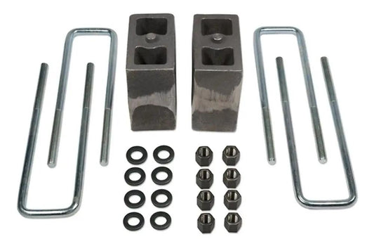Tuff Country 97055 5.5in Rear Block and U-Bolt Kit Tapered for 1994-2002 Dodge Ram 3500