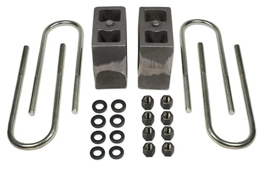 Tuff Country 97059 5.5in Rear Block and U-Bolt Kit Tapered for 2000-2005 Ford Excursion 4WD