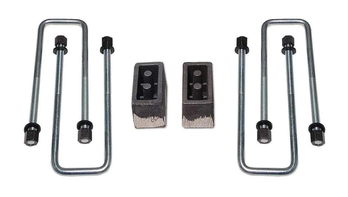 Tuff Country 97092 3in Rear Block & U-Bolt Kit for 2009-2026 Ford F-150 4WD 2WD