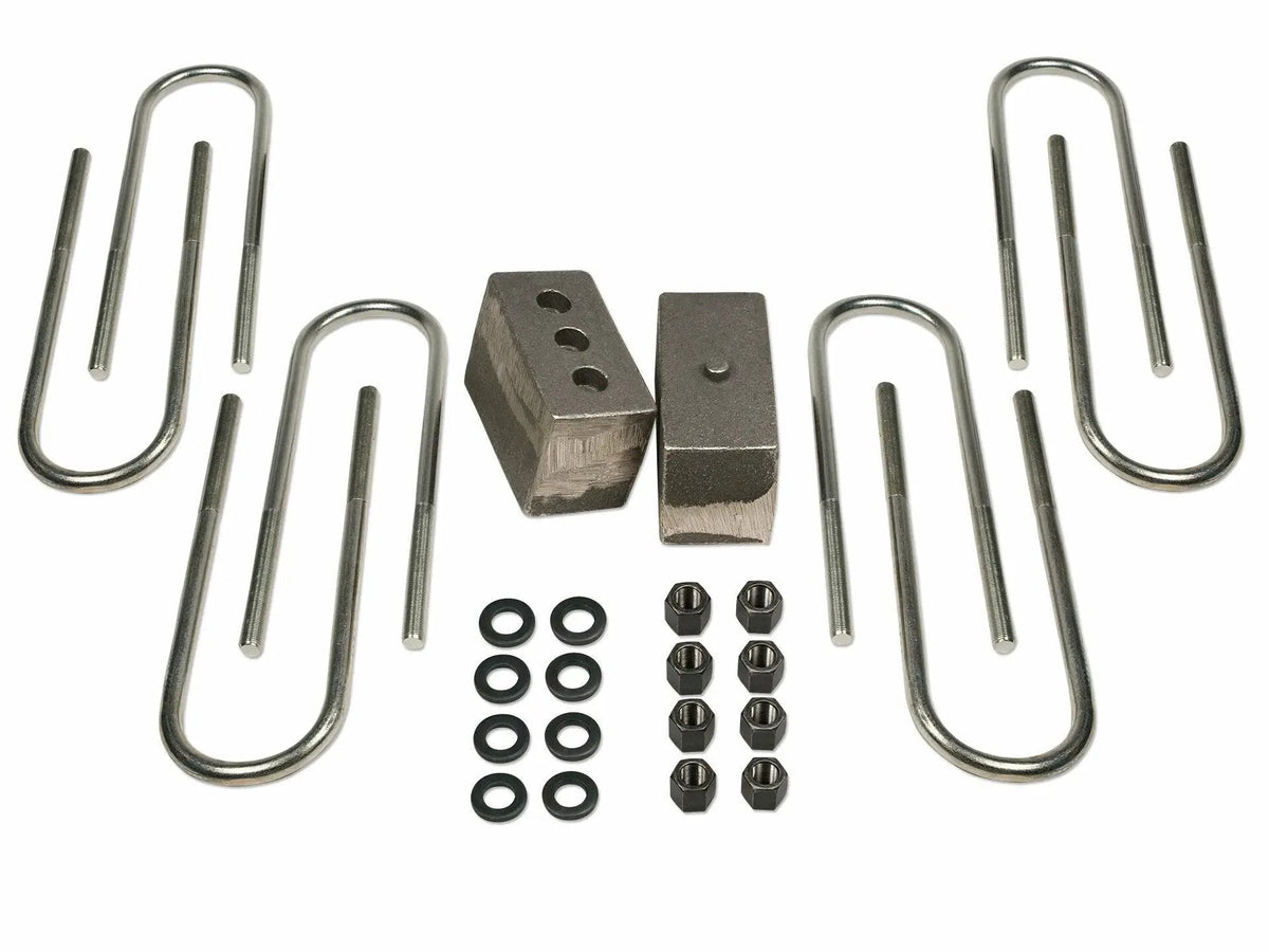Tuff Country 97096 4in Rear Block and U-Bolt Kit for 2003-2013 Dodge Ram 2500 (3.5in or 4in Axle)