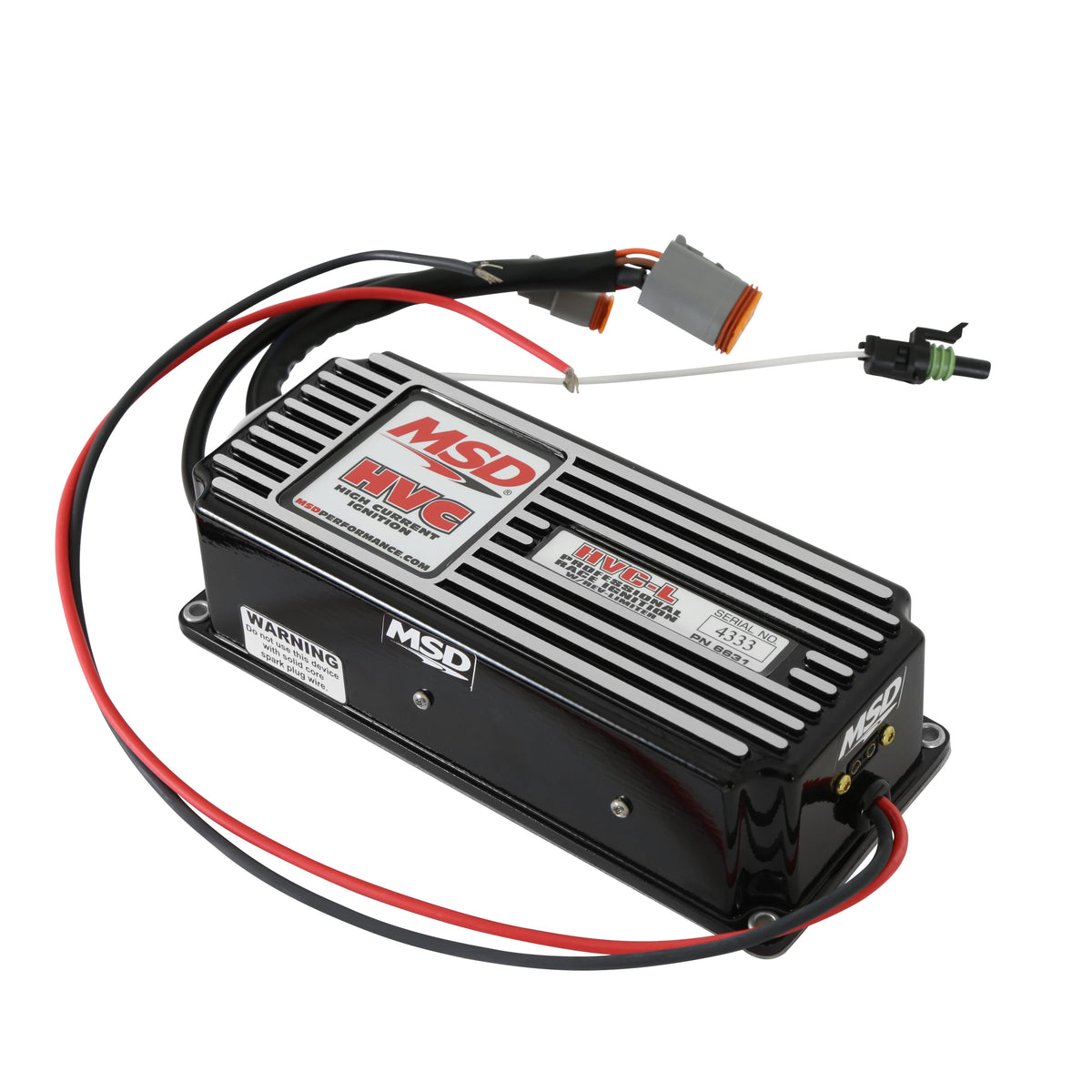 MSD 6631 6 HVC, Professional Race with Fast Rev Limiter