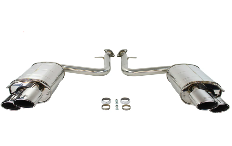 Invidia HS14LRCDR4OS 15-Up Lexus RC350/200T Q300 Quad Rolled S.S. Tips Axle back Exhaust