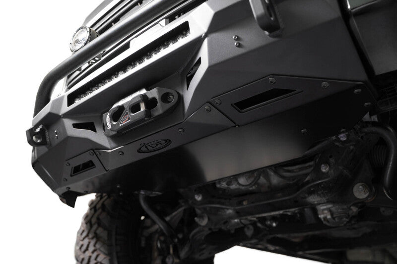 Addictive Desert Designs for 2022+ Toyota Tundra Stealth Center Mount Front Bumper w/ Top Hoop