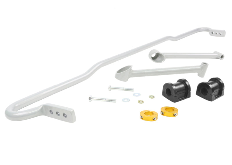 Whiteline BSR49XZ Rear 22mm Sway Bar X Heavy Duty Blade Adjustable for 2009-2018 Subaru Forester, 2010-2019 Subaru Legacy, 2010-2019 Subaru Outback and More