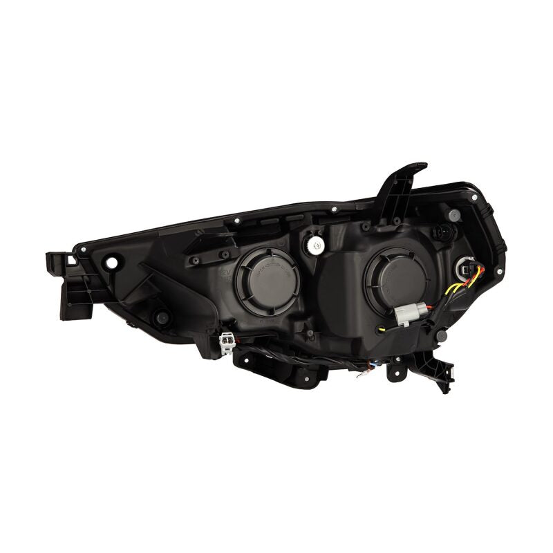 AlphaRex 880849 14-20 Toyota 4Runner LUXX LED Projector Headlights Black w/Activation Light/Sequential Signal/DRL