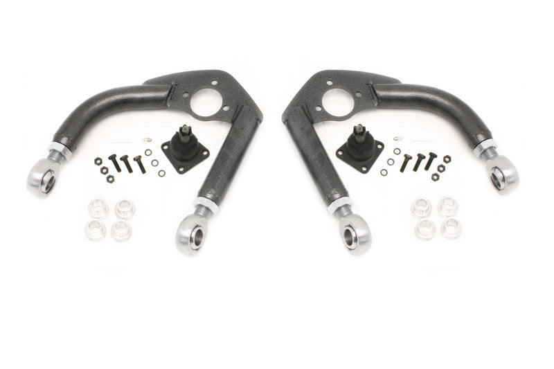 BMR 1993-2002 F-Body Upper A-Arms with Adj. Rod Ends - Black Hammertone