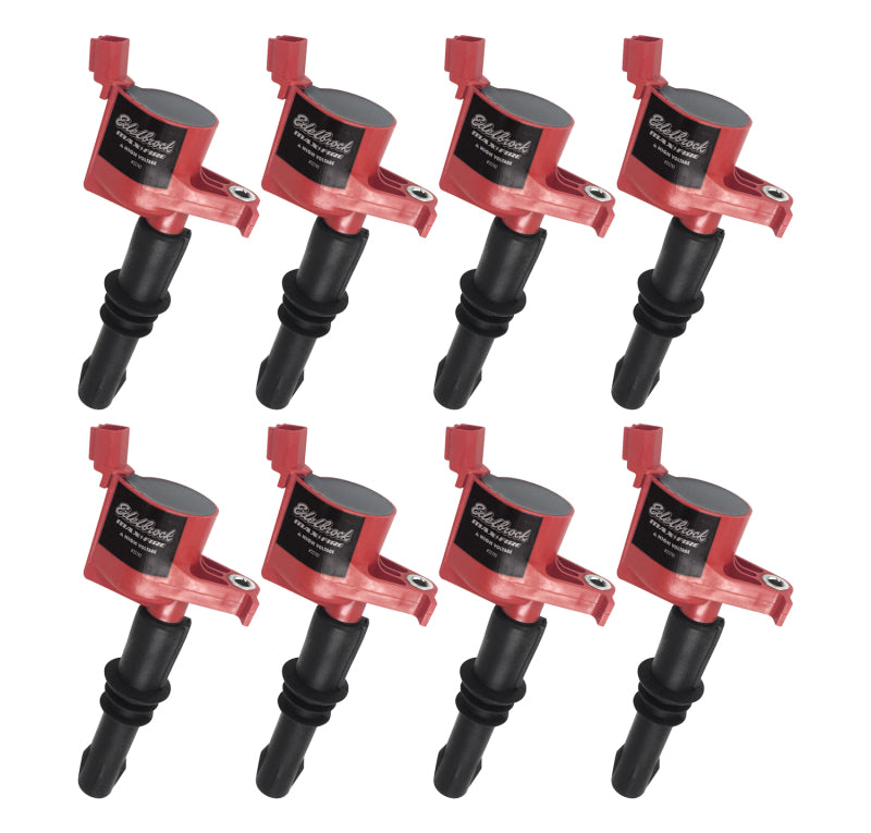 Edelbrock 22783 Coil-On-Plug Set of 8 for 2004-2008 Ford 4.6L/5.4L 3-Valve V8