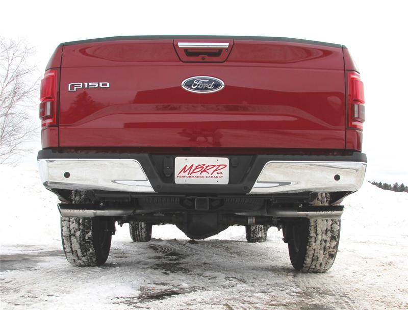 MBRP S5254AL Armor Lite Cat-Back Exhaust - 2.5-Inch Dual Side Exit | Aluminized