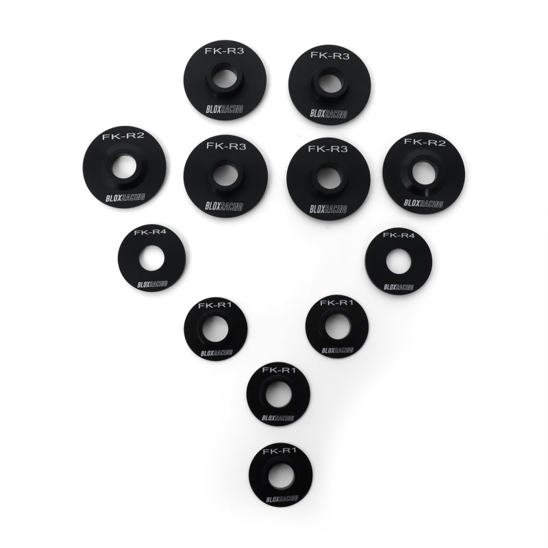 BLOX Racing 16-21 FK Civic - Rear - 12 Pieces Subframe Hard Collar Kit BXSS-20606