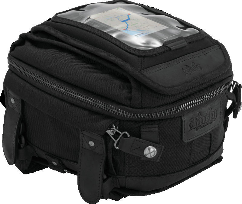 Burly Brand B15-1010B Voyager Tank/Tail Bag Black