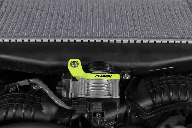 PERRIN 22-26 Subaru WRX / 19-25 Ascent / 20-25 Outback & Legacy Turbo TMIC Bracket - Neon Yellow