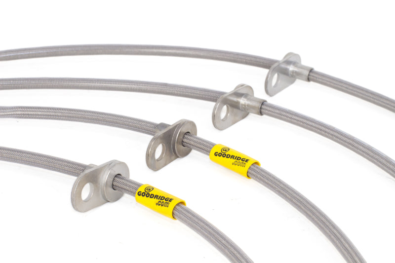 Goodridge 08-14 Subaru STi (w/Brembo Calipers) SS Brake Line Kit 24219